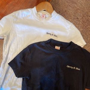 UPDATED PICS Sporty & Rich Baby Tees